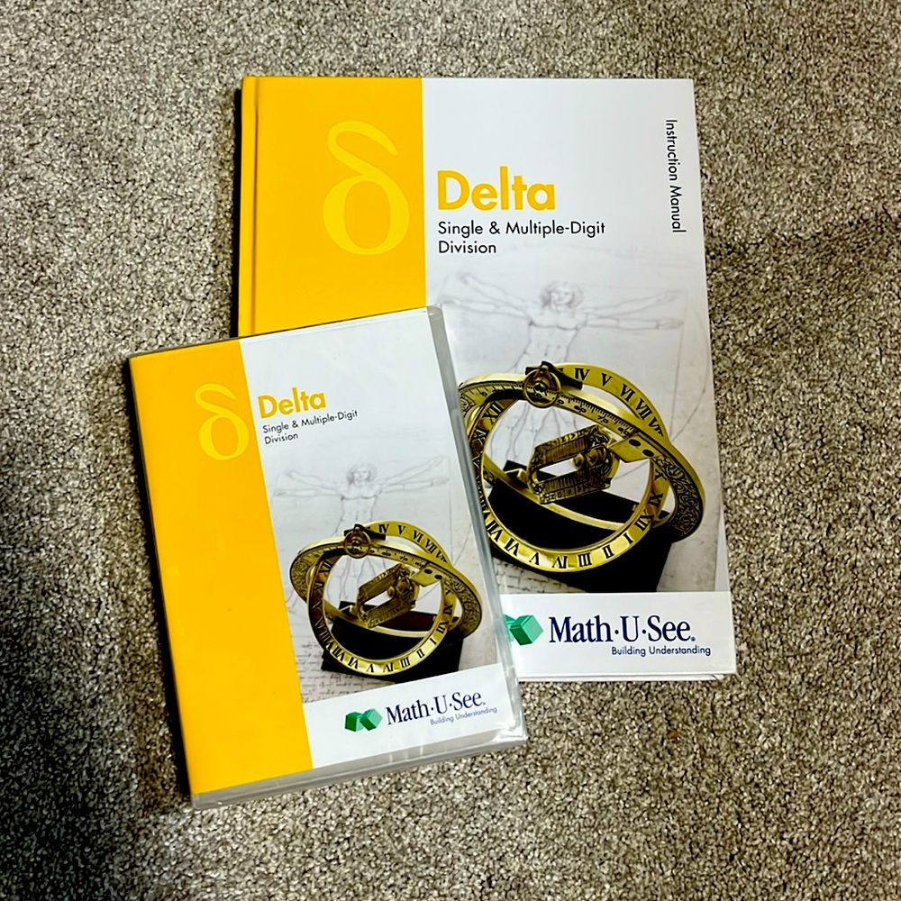 Math U See -Delta -Single & Multiple Digit Division